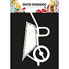 Dutch DooBaDoo Card Art wheelbarrow