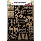 Dutch DooBaDoo Dutch Kraft Art Craft Art A5 Christmas