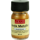 Antiek Metallic Verf 30ml Donkergoud