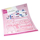 Marianne Design Collectable Winter sports accessories by Marleen