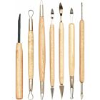 Keramiek-gereedschap. Set Nr.1 7-dlg.