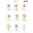 Marianne Design Knipvel A4, Single Flowers