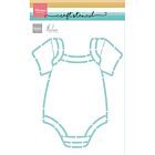 Marianne Design Craft stencils, Onesie by Marleen