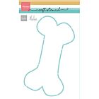 Marianne Design Craft stencils Dog bone by Marleen