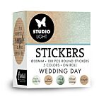 SL ÃƒÂ¸30mm Stickers WEDDING DAY Essentials nr.34