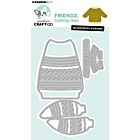 CCL Cutting Die Sweater Friendz nr.988