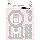 CCL Cutting Die Gumball machine Essentials nr.1033