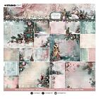 JMA Designer Paper Pad Backgrounds Christmas Blush nr. 393