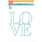 Marianne Design Craft Stencil, LOVE