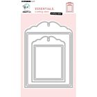 CCL Cutting Die Scallop label Essentials nr.1119