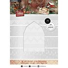 SL Vellum paper pad Backgrounds Cottage Christmas nr.489 - 16 Sheets