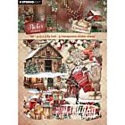 SL Transparant stickers Elements and Texts Cottage Christmas nr.82 - 5 Sheets