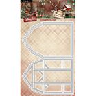 SL Cutting dies Cottage Barn Card Cottage Christmas nr.1114