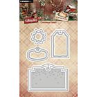 SL Cutting dies Christmas Labels Cottage Christmas nr.1115