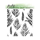 Grunge Foliage 4x4 Inch Clear Stamps (BB-186)