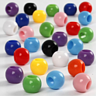 CC Pony Kralen 8 mm Multi 370 stuks