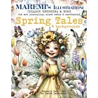 MAREMI'S Illustrationi Collage Ephemera & more for art journaling, mixed media & cardmaking SPRING TALES & backgrounds