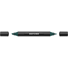 Molotow - Sketcher Brush + Chisel Lagoon Blue Dark GB315