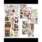 Ciao Bella Book Lover Transparent Adhesive Sheets (5pcs) (CBI007)