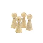 Wooden figures - kegeltjes 33x15 mm