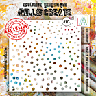 Stencil 173 Cascading Dots (AALL-PC-173)