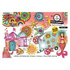 ABM Die-cut Designer Paper Pad Sunny days Art By Marlene nr. 398