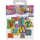ABM Paper Elements Colored Alphabet Art by Marlene nr. 57 - 74 Elements