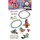 ABM Clear Stamp Bird Talk Art by Marlene nr. 964
