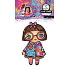ABM Clear Stamp Just a Girl Art by Marlene nr. 968