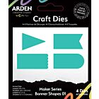Arden Creative Studio Page Starters Maker Series Craft Die Set Banner Shapes 01 (ACSCD0008)