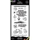 Arden Creative Studio Maker Series 4x8 Inch Clear Stamp Set Seek More (ACSCS0025)