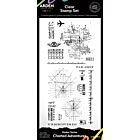 Arden Creative Studio Maker Series 4x8 Inch Clear Stamp Set Charted Adventures (ACSCS0026)