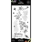 Arden Creative Maker Series 4x8 Inch Clear Stamp Set My Flowers (ACSCS0029)