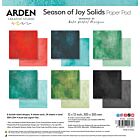 Arden Creative Season of Joy Solids 12x12 Inch Paper Pad (ACSPP0010)