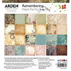 Arden Creative Remembering... 8x8 Inch Paper Pad (ACSPP0016)