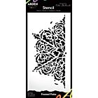 Arden Creative Frosted Flake 4x8 Inch Stencil (ACSST0007)