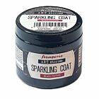 Stamperia Art Stories Texture Paste 200ml Sparkling Coat Black (ASPS005)