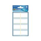 Avery diepvriesetiket Z-design Home 36x28mm 40 etiketten wit/blauw