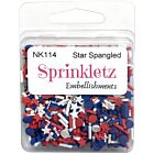 Buttons Galore Sprinkletz Embellishments 12g Star Spangled