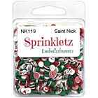 Buttons Galore Sprinkletz Embellishments 12g Saint Nick