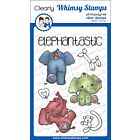 Whimsy Stamps Elephantastic Elephants Clear Stamps