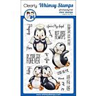 Whimsy Stamps Penguin Lean on Me Clear Stamps