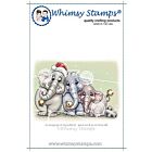 Whimsy Stamps Ellie Jungle Bell Rock Rubber Cling Stamp