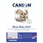 Blok Canson Mixed Media Artist 25 vel A3 600gr