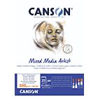 Blok Canson Mixed Media Artist 25 vel A4 300gr