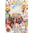 Ciao Bella Back to School A4 Junk Journal Ephemera Book (32pcs) (CBB012)