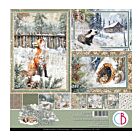 Forest Tales 8x8 Inch Paper Pad (12pcs) (CBH090) - Forest Tales 8x8 Inch Paper Pad (12pcs) (CBH090)
