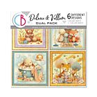 Ciao Bella Lunibloom 6x6 Inch Deluxe Paper Pearl & Vellum Dual Pack Mixed (6pcs) (CBXQ006)