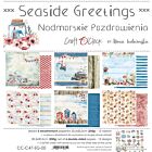 Craft O' Clock SEASIDE GREETINGS - a set of papers 30,5x30,5cm
