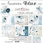 Craft O' Clock FOREVER BLUE - a set of papers 30,5x30,5cm